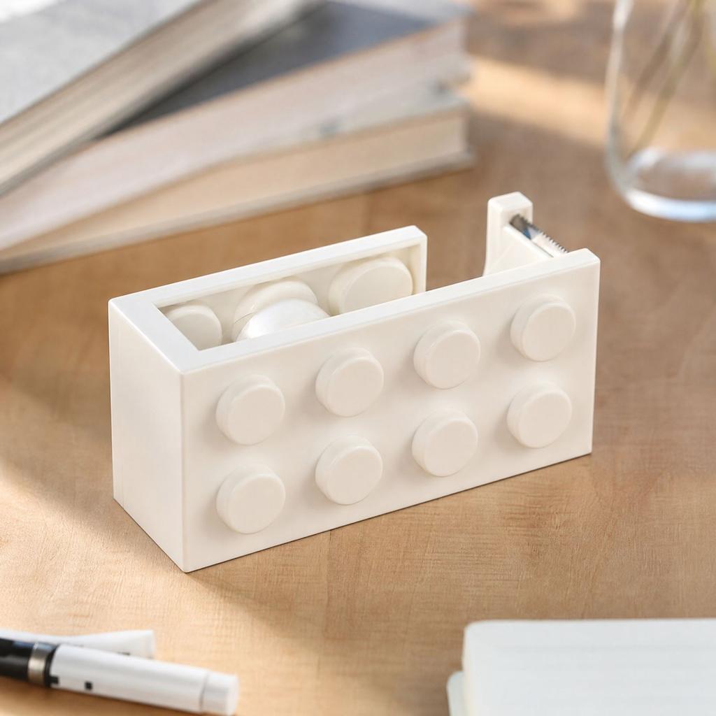 Desktop Tape Dispenser and School Stationery Tape Cutter for Student Supplies