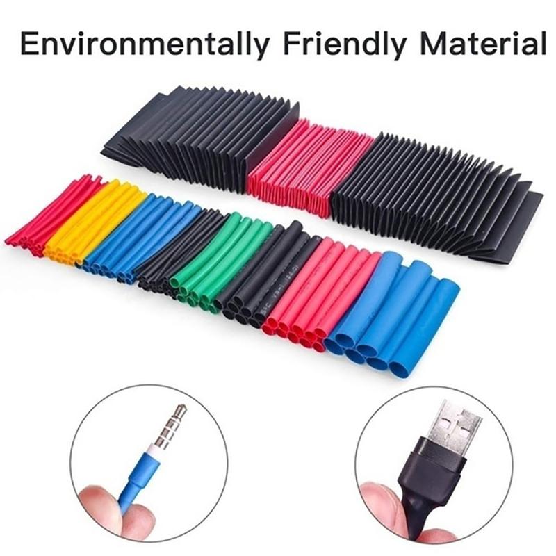 Upgraded 164/328/656/984Pcs Heat Shrink Tubing Insulation Shrinkable Tube
