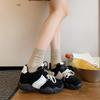 New spring height increase brown casual retro versatile sports board shoes tide
