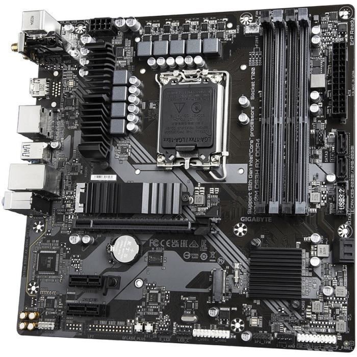 Carte mère - GIGABYTE - B760M DS3H AX DDR4