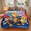 Paw Patrol Calendar Bedding 3 Piece Set HD Print Duvet Cover Pillowcases for Teens Adult Bedroom Decoration Christmas Gift