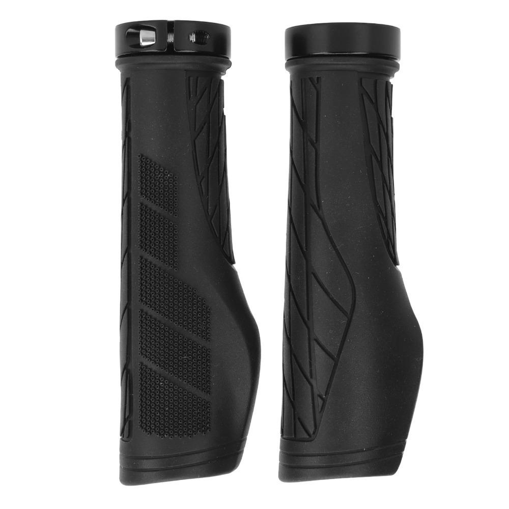 

1Pair Ergonomic E‑bike Handle Grips Easy To Install Bicycle Grips Bike Grip Protector Daily Riding чорний