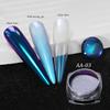 Candy Colored Magic Mirror Powder For Nails Chameleon Glitter High-Light Iridescent Diamond Holographic Rainbow Eyeshadow Dust