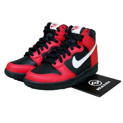 Dunk High Schwarz University Rot DB2179-003
