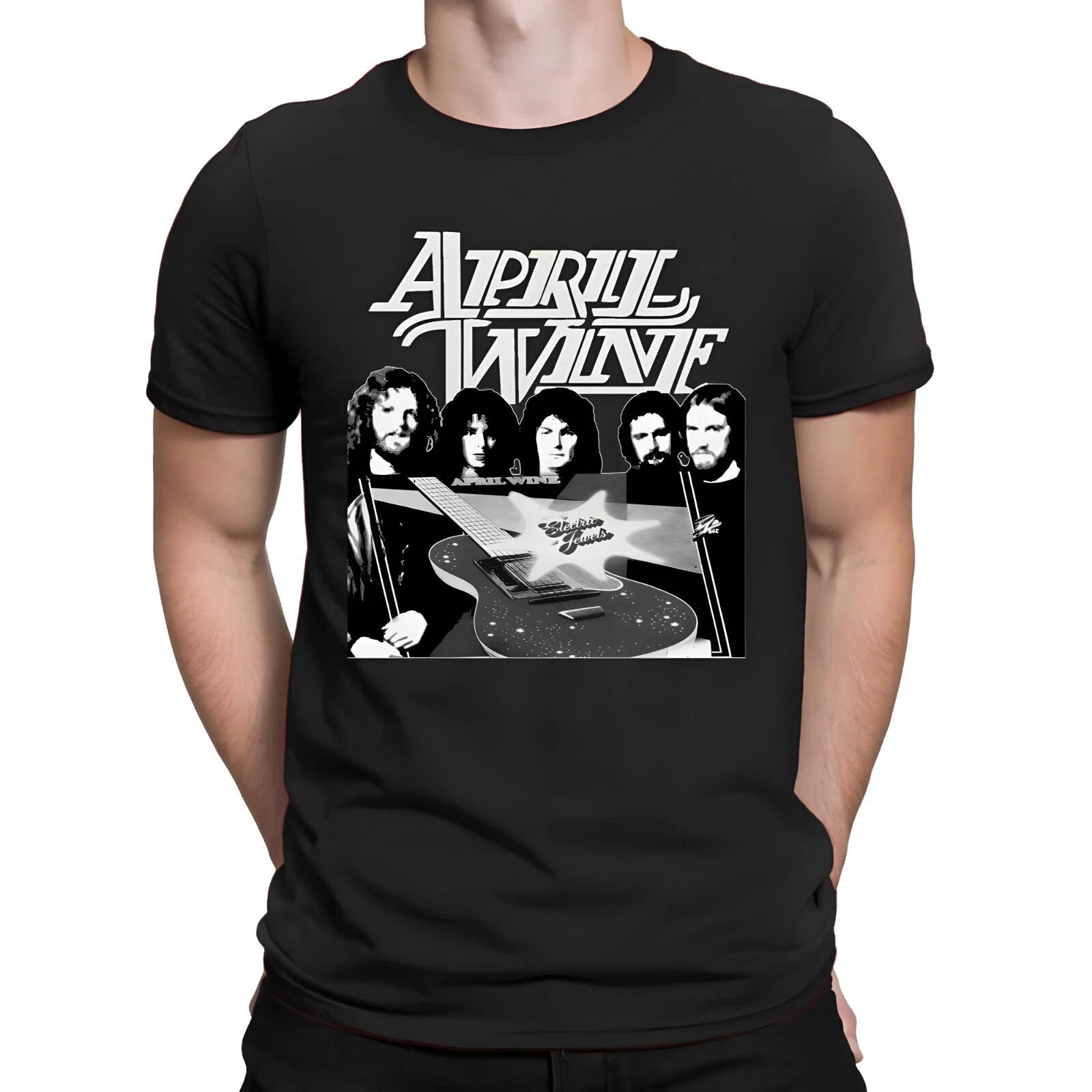 BEST TO BUY Dark Retro April-Wine Canadian Music Premium S-5XL Printing T-Shirt XXXL