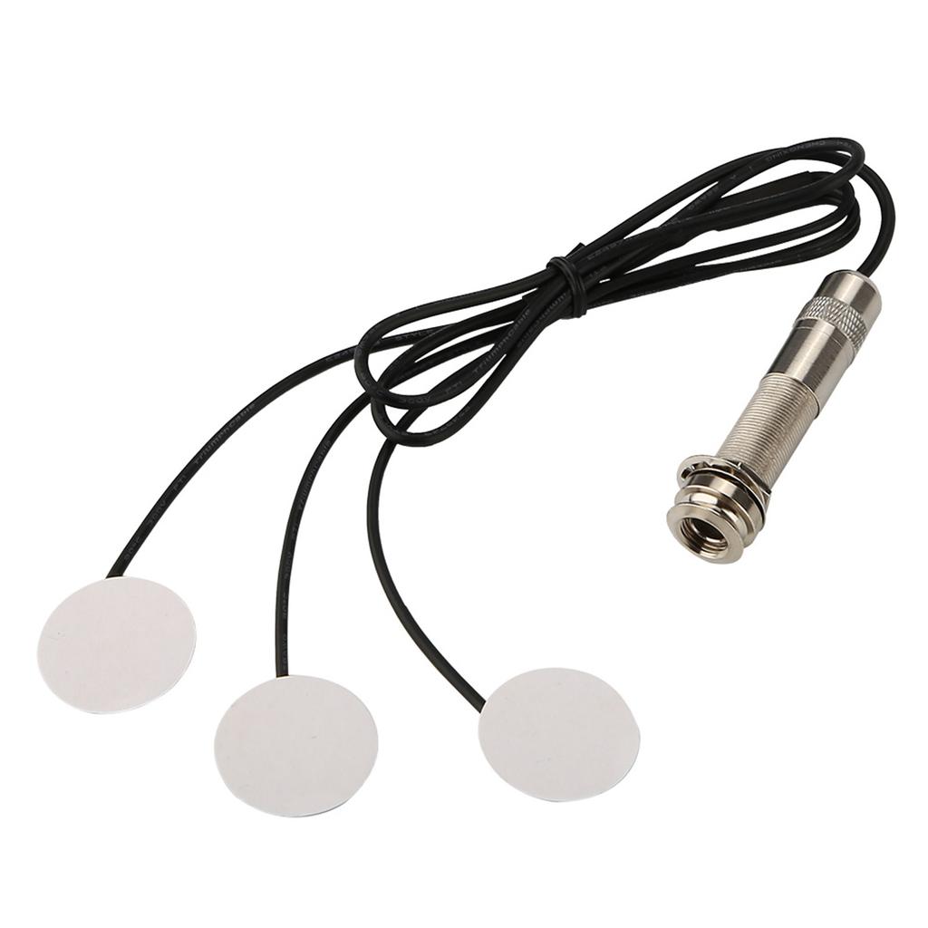 Prewired Pickup Piezo Amplifier Transducer for Guitar Replacement Part Accessory