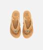 Ferker Koi Suede Flip-Flops - Sand
