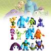12 Unique Pvc Monster Dolls From Monster University Creative Figurines For Collectors