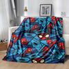 1pc Spider-Man Printing Blanket - Soft, All-Season Throw for Office Blanket,  | Personalized Gift with Adorable Cartoon Design