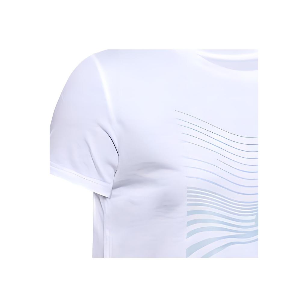 Under Armour Training Sports Straight-Cut T-Shirt Women Tops White 1355647-100