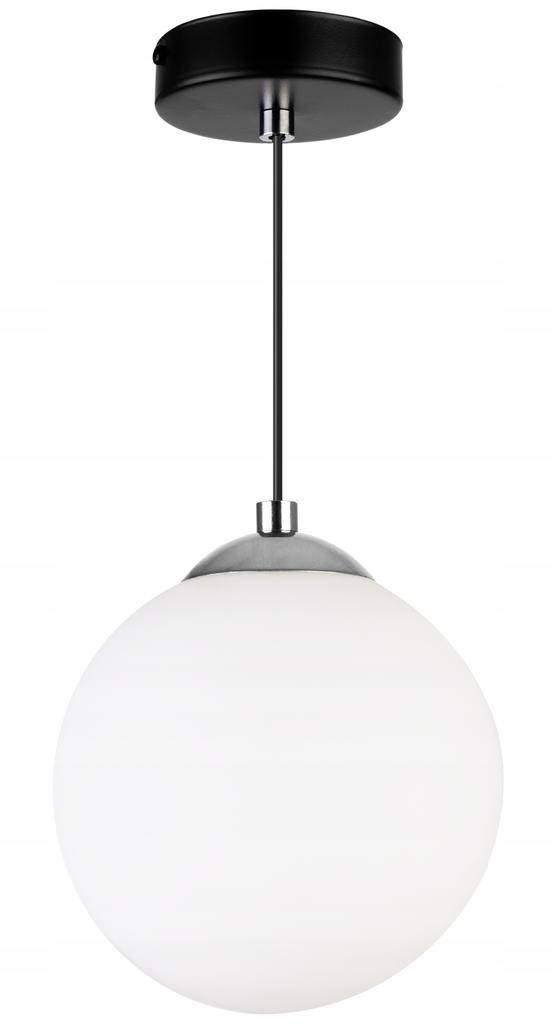 Hanging Ceiling Lamp, Sphere, Gold, Chrome, Led