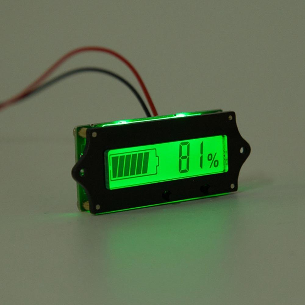 with Light Alarm GY-6G Battery Power LCD Display LCD Battery Voltage Meter Battery Equipment DIY