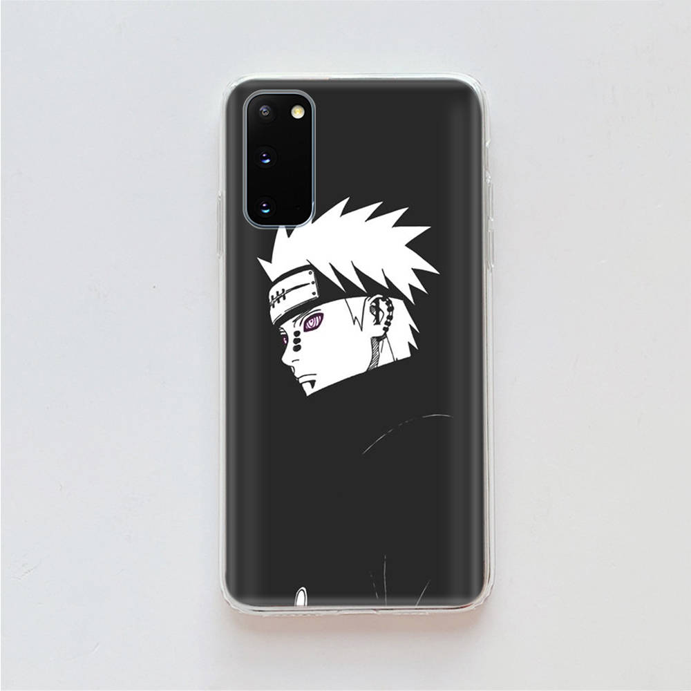 AD77 Naruto Akatsuki Clear Case for Samsung A04 A14 A23 A34 A54 M23 M33 M52 M53 Realme 10 9 C30S C35 C55 VIVO Y02 Y21 Y33S Y51 X80 V25 Cover