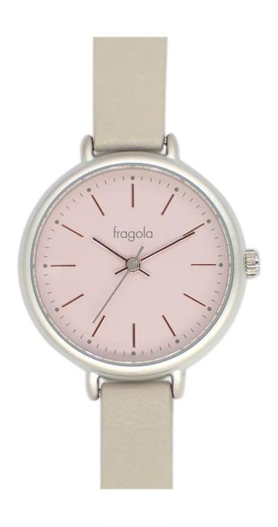 

[Follow] Fragola Watch Sweatproof Belt Soft Color Watch H01222S-1 GY/PU Women s Gray