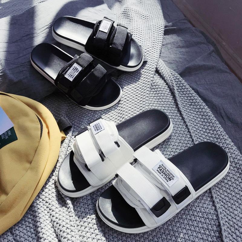 Hausschuhe für Herren, Sommerkleidung, koreanische Version für Paare, rutschfester Strandtrend, coole Hausschuhe im Hongkong-Stil