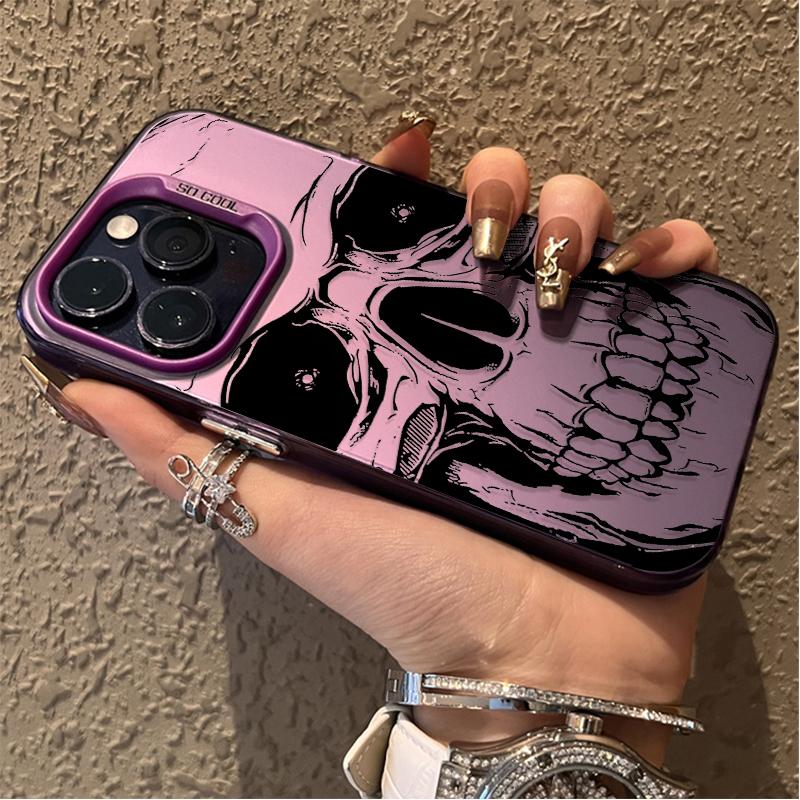 Skull Horror Patterns Phone Case for Samsung Galaxy A24 A33 A34 A14 A13 A23 A55 A15 A35 A25 A05 A05S 5G A54 A53 A32 A52 A52S
