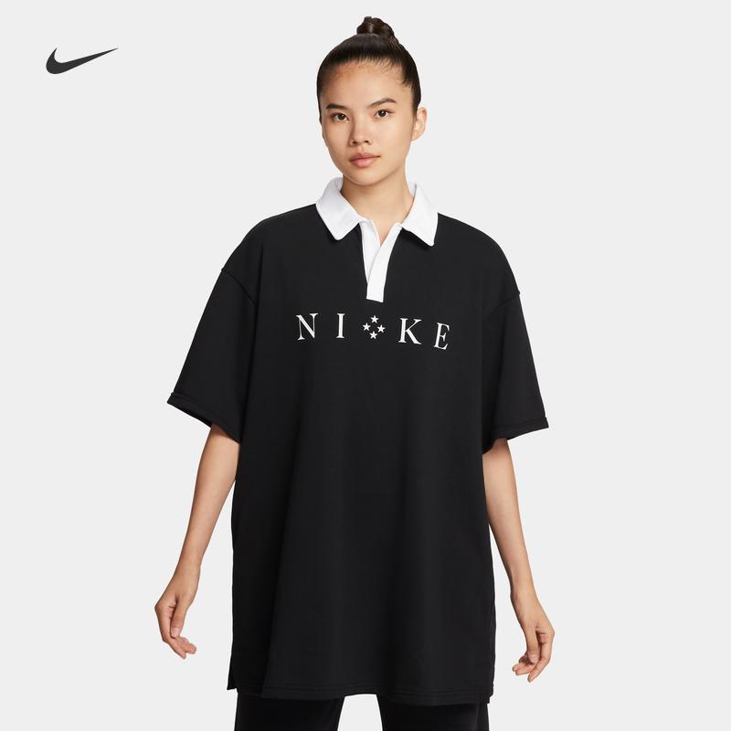 

Nike Женское модное платье с коротким рукавом Женские платья IH8495 XL