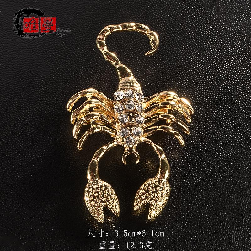 Signs Constellation Brooch Enamel Lapel Pin for Women Men