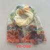 Seiden Strandstolen Damen Hijab Schal Sonnenschutz Schal Wickel Damen Schals Foulard Strandstolen Weiblich Großes Bandana Echarpe
