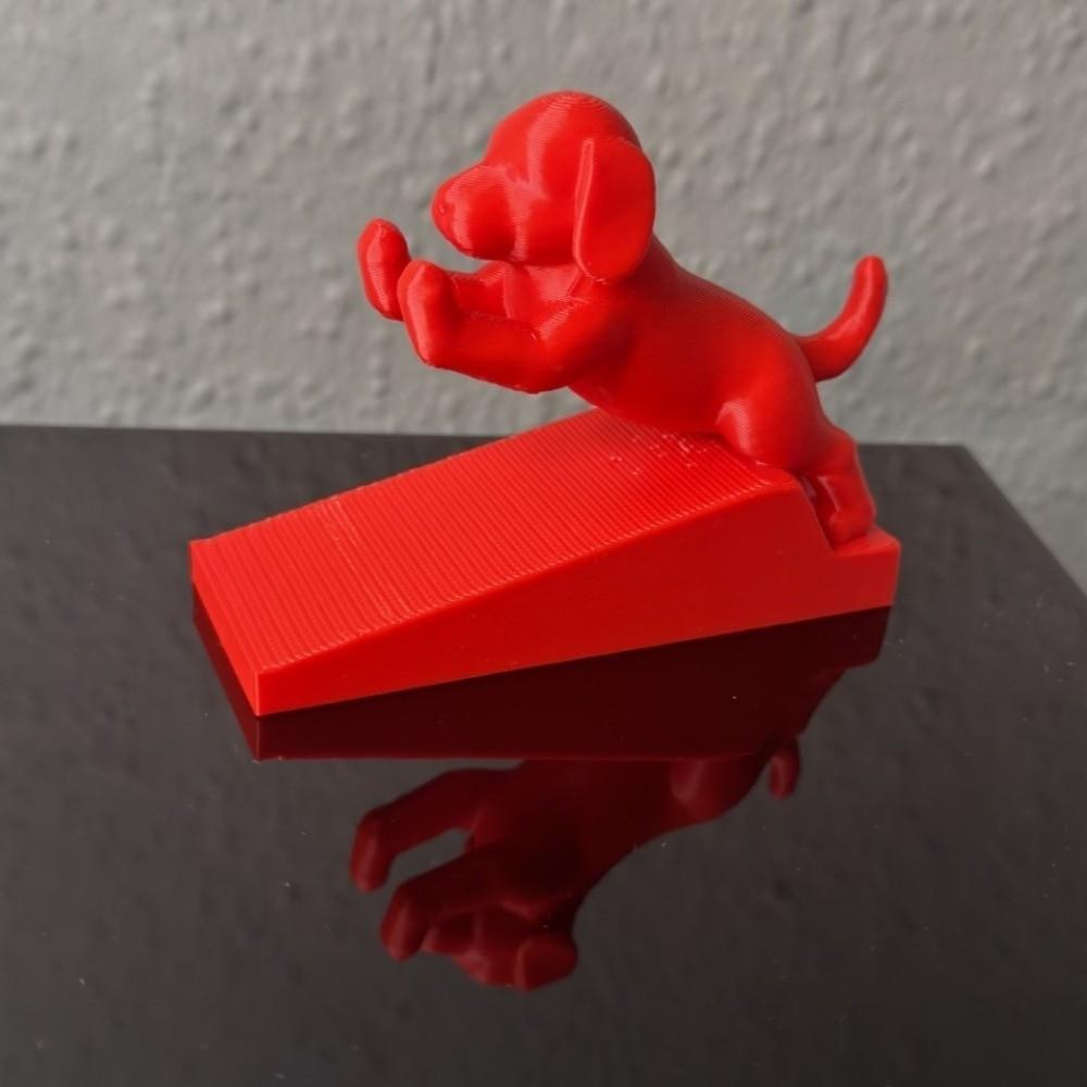 Non-Slip Puppy Door Stopper Thickened Door Stop Wedge Dog-Shaped Door Wedge Home Decoration