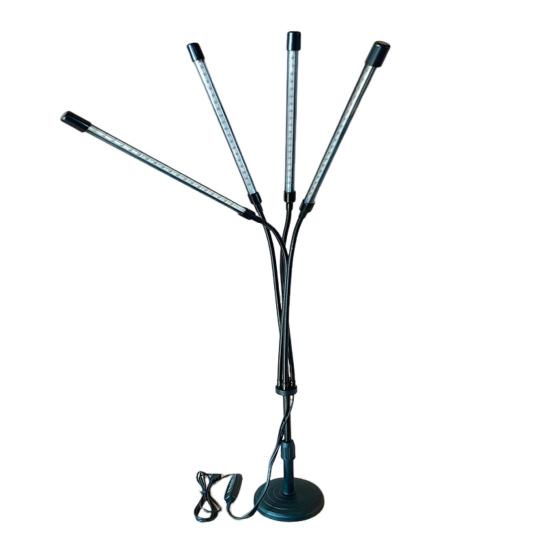 Indoor Plant Grow Light with 360-degree Gooseneck Adjustable Height Timer Function