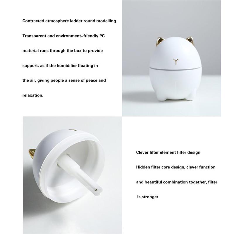 Cute Cat Cute Pet Humidifier USB Mini Desktop Home Small Aromatherapy Car Humidifier