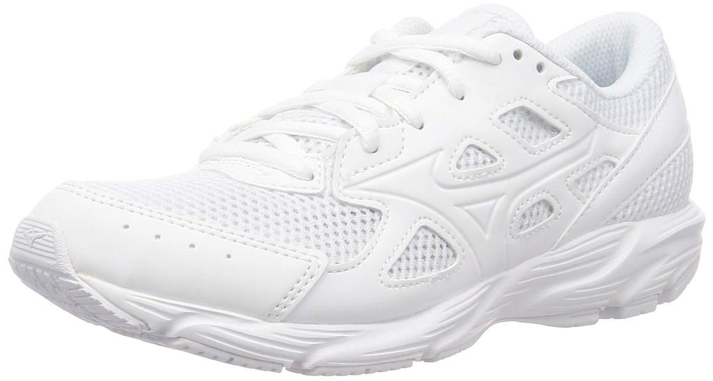 Mizuno Maximizer 23 Running Shoes, Men's, White, Size 21.0 Cm, 3E, for Commuting, Jogging, and Exercise