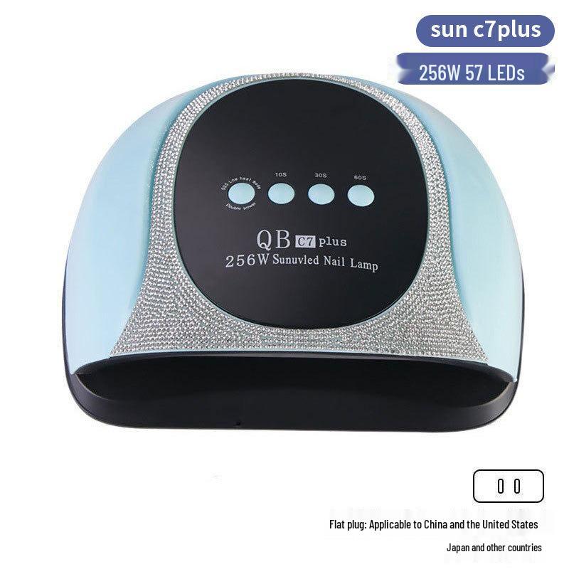 256W High Power UV/LED Dual Light Nail Curing Lamp