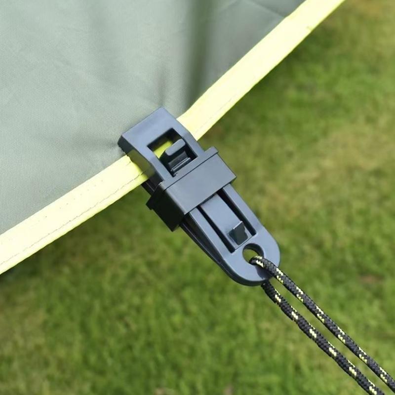 Plast Teltklemmer, Kalesje Vindtette Tau, Festeklemmer, Markiseklemmer, Presenninger, Regntett Duk Festeklemmer