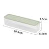 1Pc For Kitchen Pantry Organizer Long Rectangular Box For Cereal Pasta Vegetables Airtight Plastic Food Storage Box Containers