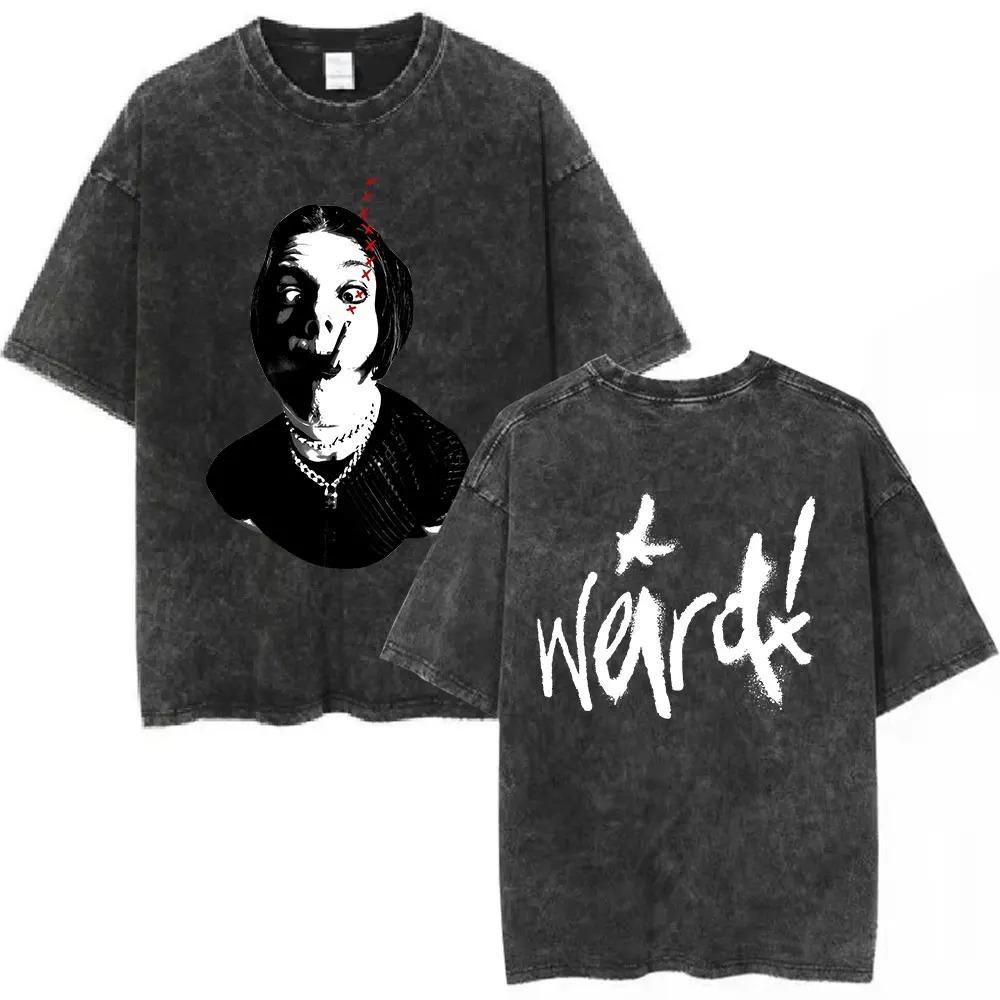 

Hot Yungblud IDOLS World Tour Poster Print Tshirts Unisex Women Gothic Fashion Vintage Washed Cotton Summer Tee Overszied Top 2XL
