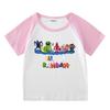 2025 Kids Summer Clothing Set: Boys & Girls T-Shirt and Shorts Casual Sports Two-Piece