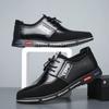 High Quality  Big Size Casual Shoes Men Formal Business Men Casual Shoes Breathable Fashion Trend Casual Men Shoes Black