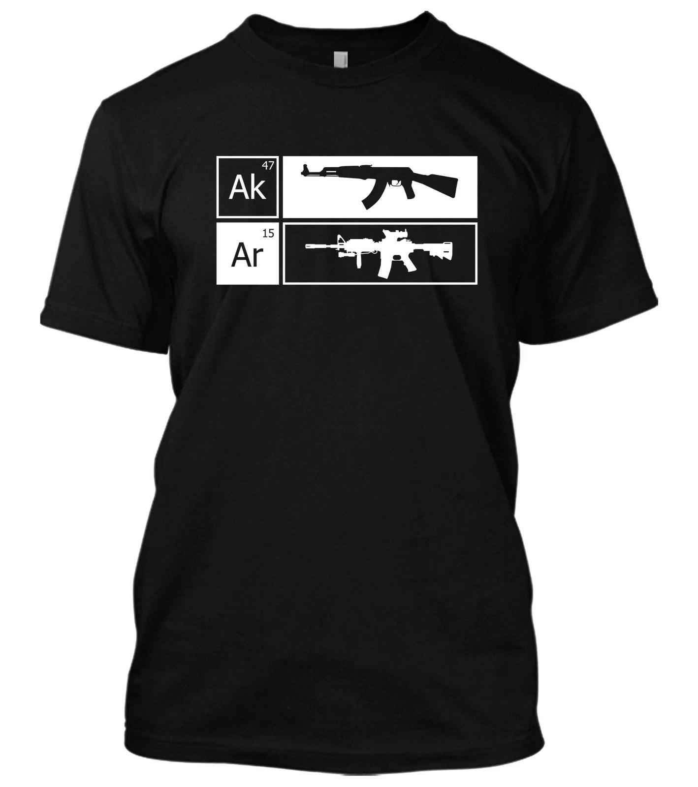 АК47 AR15 Molon Labe Новая мужская футболка Вторая поправка Права на оружие Флаг США Про-оружие XXXXL