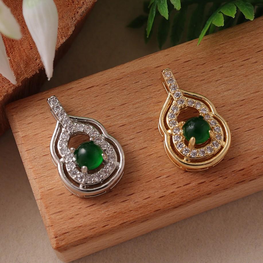 Elegant Fu Lu Gourd Pendant: Versatile Chinese Jewelry for a High-End, Luxurious Feel