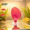 Shell Shape Ornament Betta Hammock with Suction Cup, Safe Resting Bed, Small Plastic Tank Fish Hide, Bubble Nesting Spot for Decor Decoration