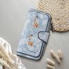 Cute Giraffe Print Long Wallet Forever PU Leather Card Holder Purse for Daily Use