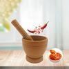 Kitchen Garlic Mortar, Pounding Chili Bowl, Mortar And Pestle Set For Garlic Peper, Garlic Crusher, Household Chili Grinder