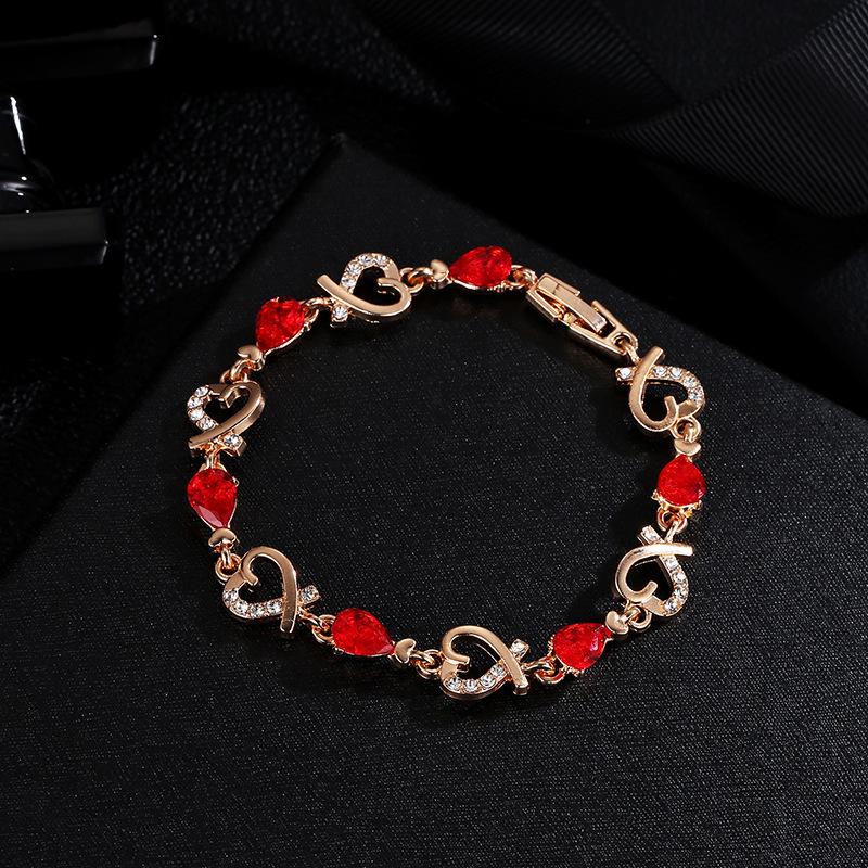 European-American Minimalist Rhinestone Claw Chain Bracelet: Versatile Full Diamond Design for Evening Wear