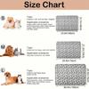 Coral Fleece Pet Blanket with Paw Print Design - Indoor/Outdoor Use for Small/Medium/Large Cats & Dogs, Ultra-Soft Warm Throw