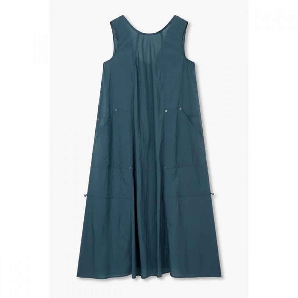 STUDIO TOMBOY Women Pocket Detail Sleeveless Long Dress 9106241230ct
