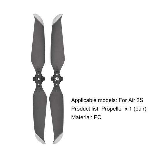 1 Pair Drone Blade Silent Low Noise Mini Portable Drone Propeller