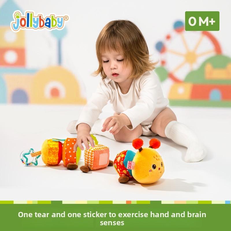 Adorable Crocodile Baby Teething Plush Toy With Sound And Visual Stimulation