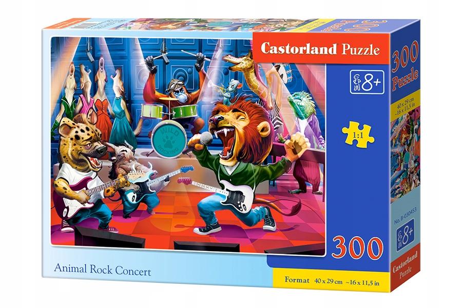 Puzzle 300 B-030453 Animal Rock Concert