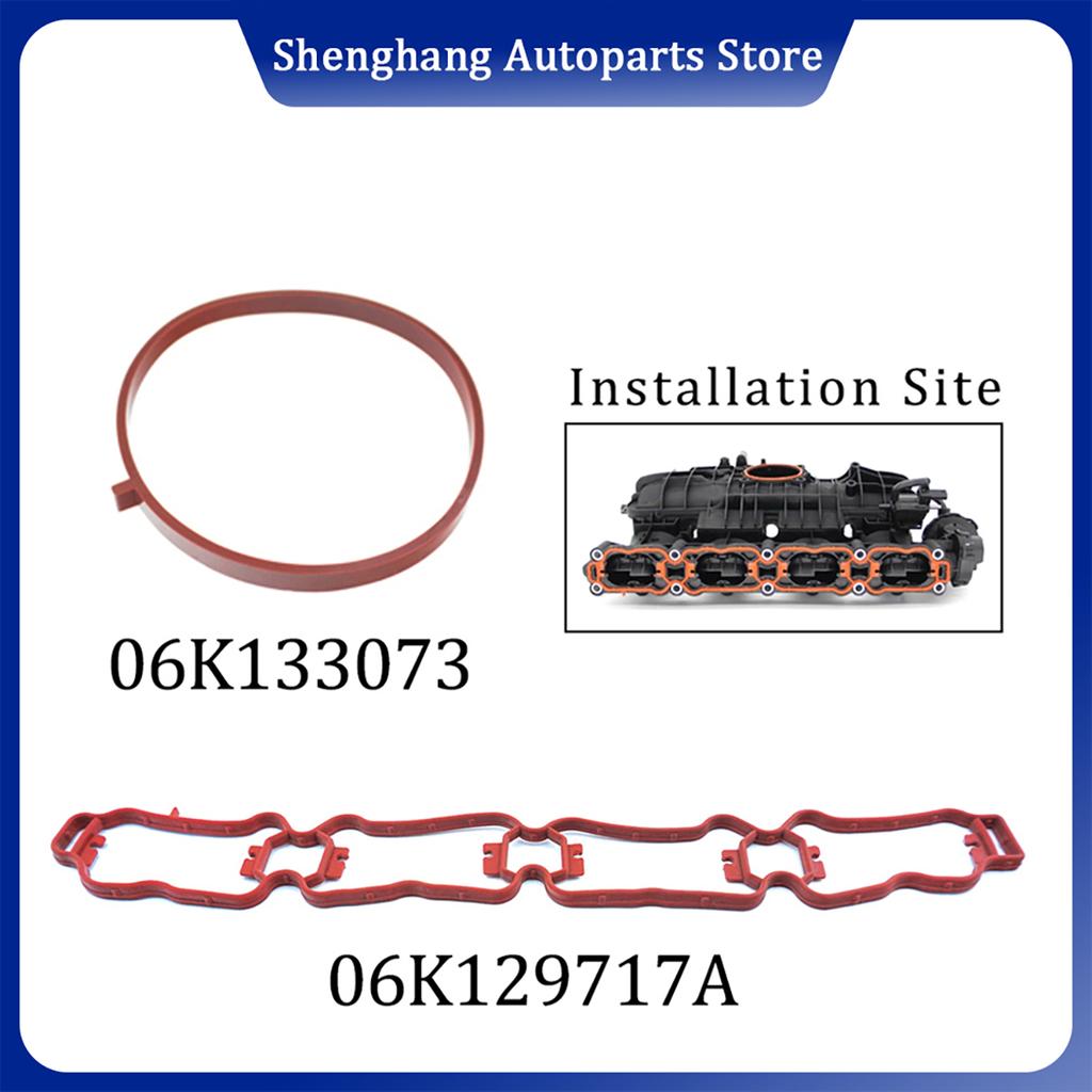 Ansaugkrümmerdichtung für VW Arteon Atlas Beetle Golf Jetta Passat Tiguan EA888 MK3 06K129717A 06K129717C 06K133073 06K 133 073