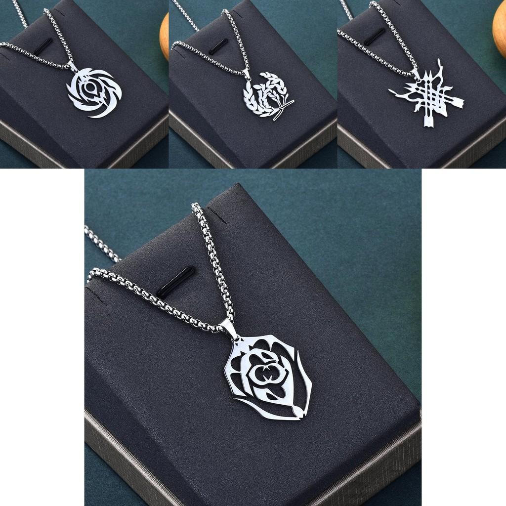 And Fashionable Unique Stainless Steel Long Necklace With Geometric Design For Wear Unisex