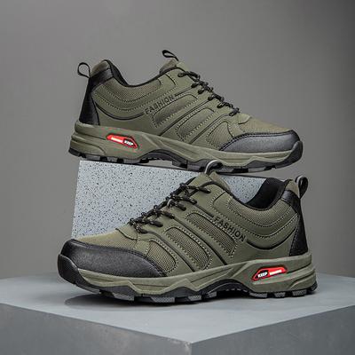 Men's Shoes Autumn New Mesh Breathable Travel Outdoor Mountaineering Wear-resistant Sports Shoes Running Platform Shoes Men