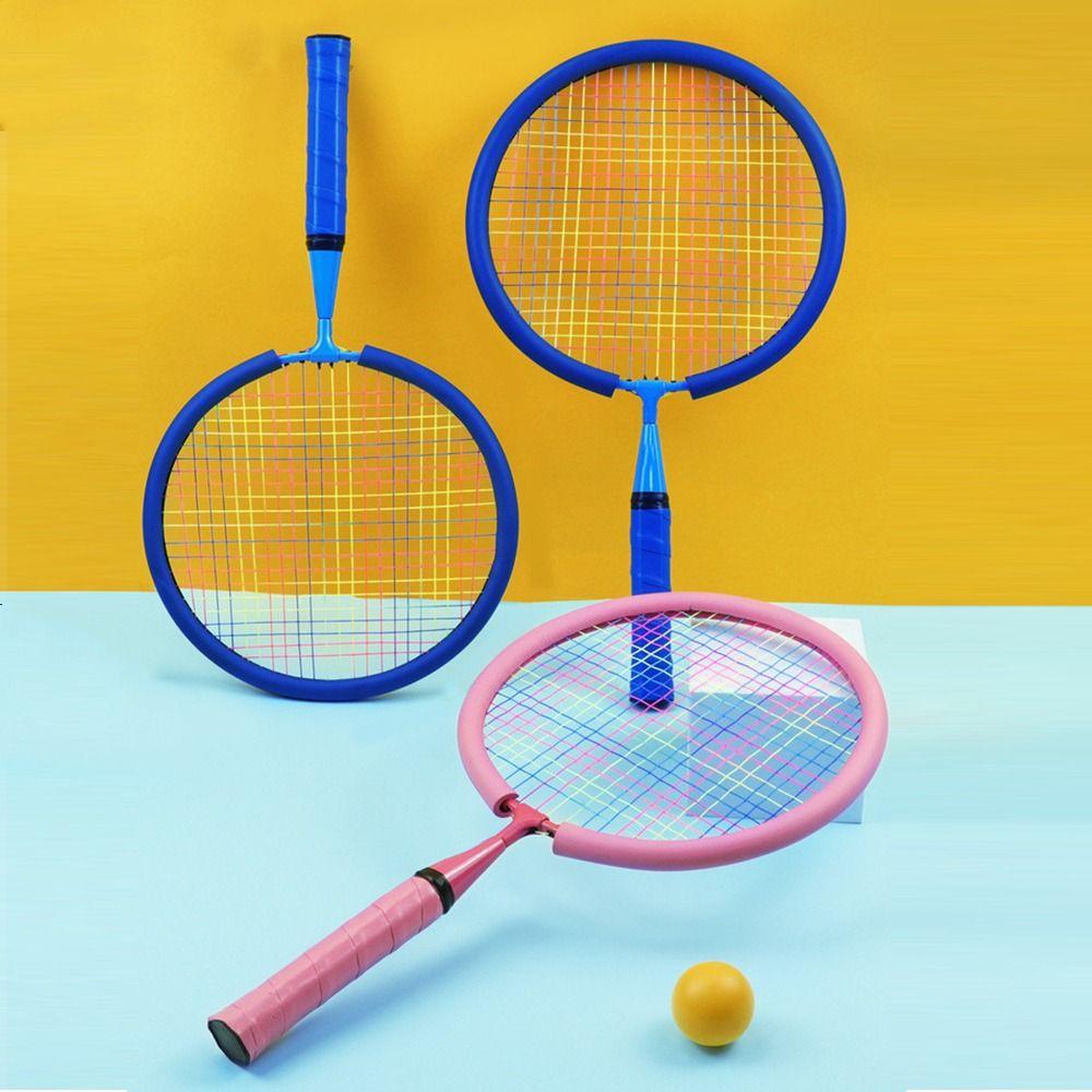 Lightweight Children Badminton Racquets Shock Absorbing Sports Game Toys  Sport Accessories