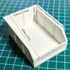 Single-Layer Inclined Opening Desktop Storage Case, Small Parts Sorting Organizer, Table Container for Mini Hardware Accessories
