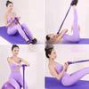 Vier-Röhren-Pedal-Spannungsgerät, Sechs-Röhren-Pedal-Spannungsseil, für den Haushalt, dünne Taille, Sit-ups, Bauchtrainer, Yoga-Fitnessgerät